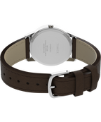 Easy Reader Day Date 35mm Leather Strap Watch