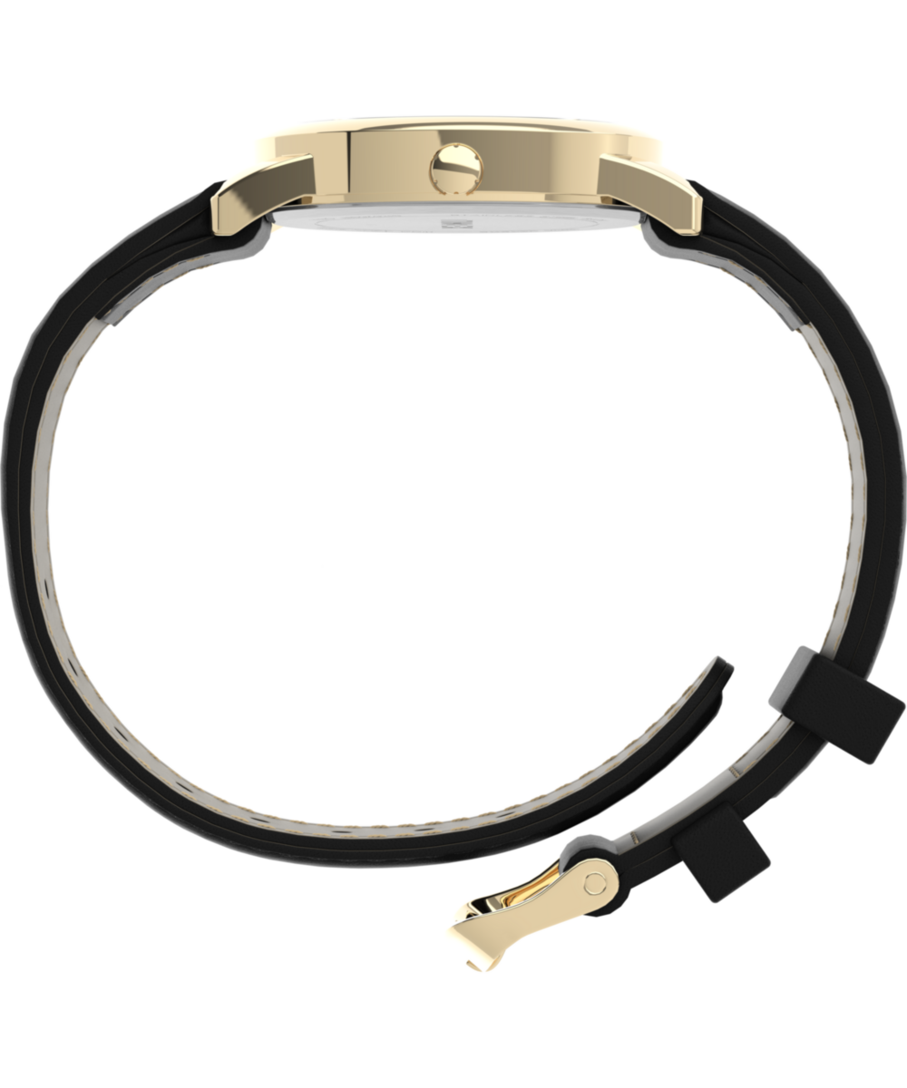 Easy Reader 35mm Leather Strap Watch