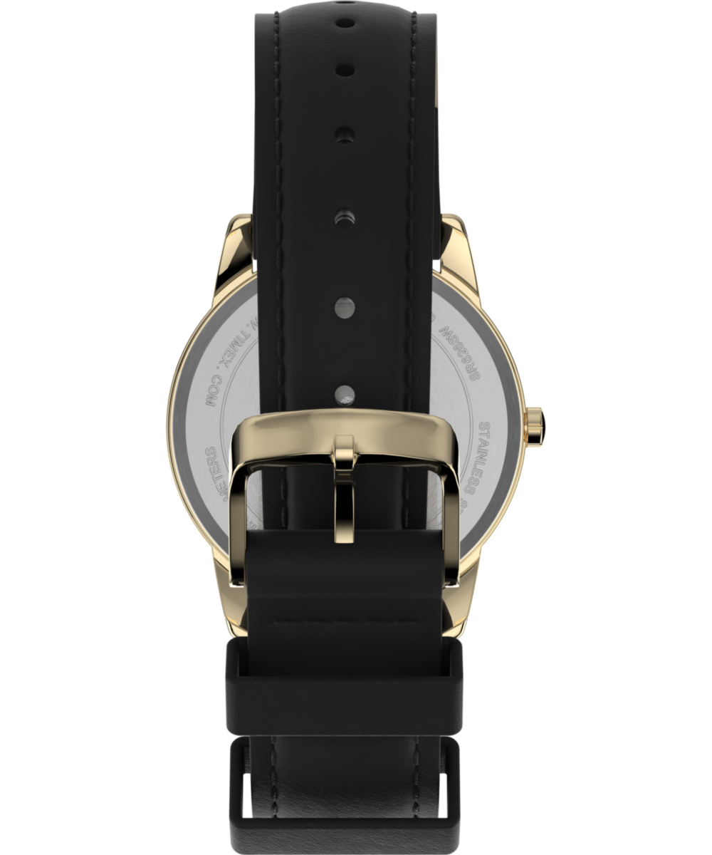 Easy Reader 35mm Leather Strap Watch