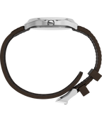 Expedition Metal Field 40mm Leather Strap Watch