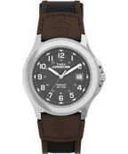 Expedition Metal Field 40mm Leather Strap Watch