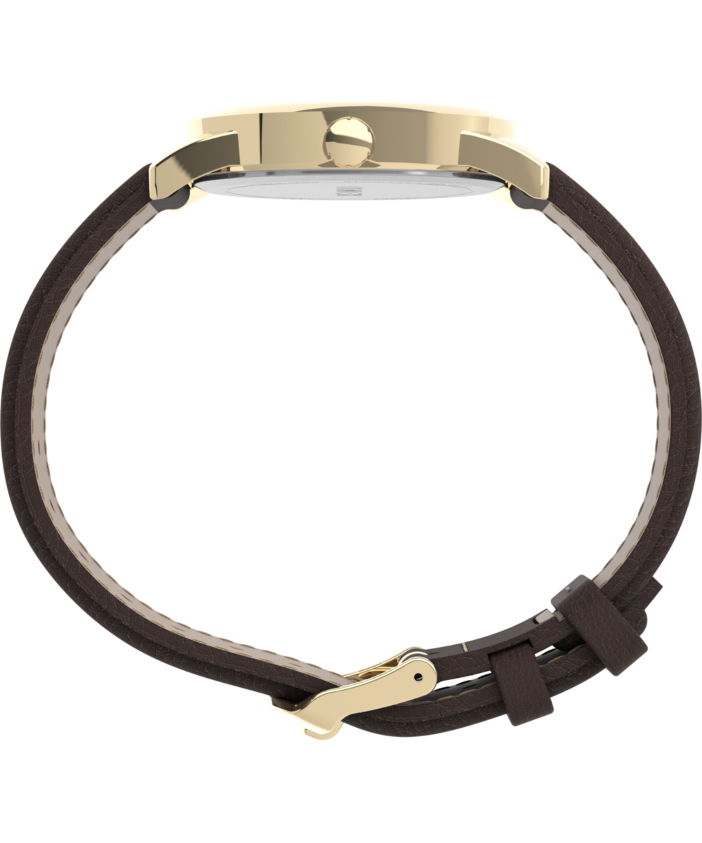 Easy Reader 38mm Leather Strap Watch