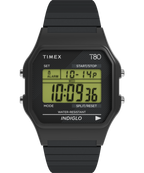 Timex T80 34mm Stainless Steel Expansion Band Watch