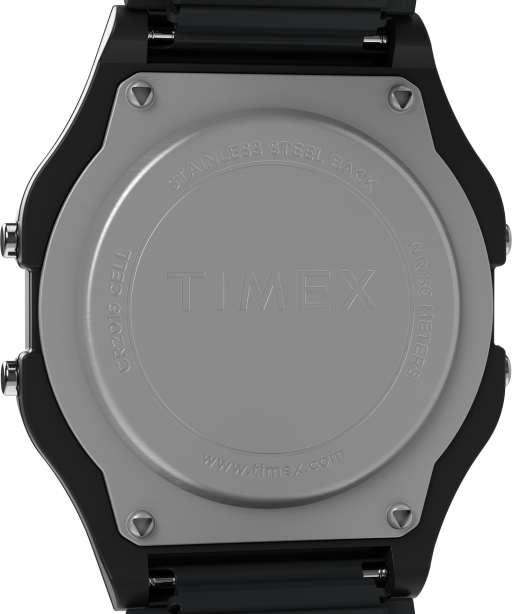 Timex T80 34mm Stainless Steel Expansion Band Watch