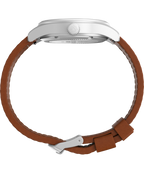 Expedition Field Post Solar 36mm Eco-Friendly Leather Strap Watch