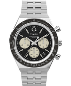 Q Timex Chronograph 40mm Stainless Steel Bracelet Watch