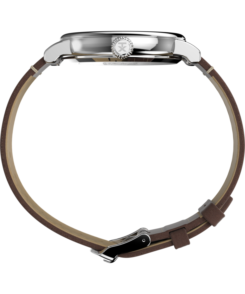 Timex Standard x Peanuts Featuring Snoopy at the Beach 40mm Leather Strap Watch