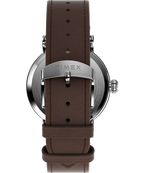 Timex Standard x Peanuts Featuring Snoopy at the Beach 40mm Leather Strap Watch