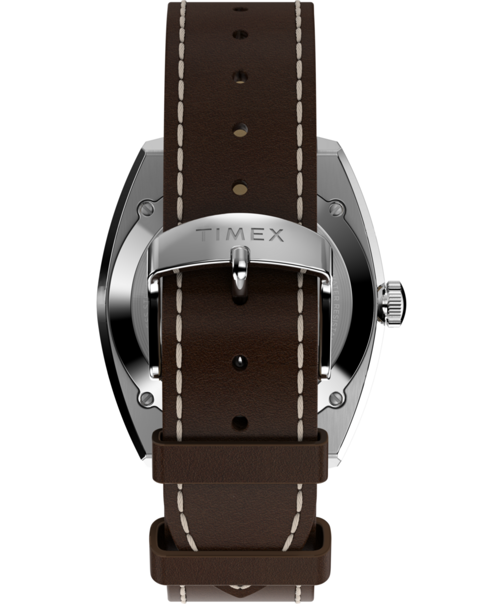 Marlin® Sub-Dial Automatic 39mm Leather Strap Watch