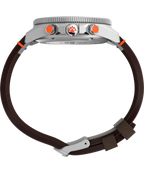 Expedition Tide-Temp-Compass 43mm Eco-Friendly Leather Strap Watch