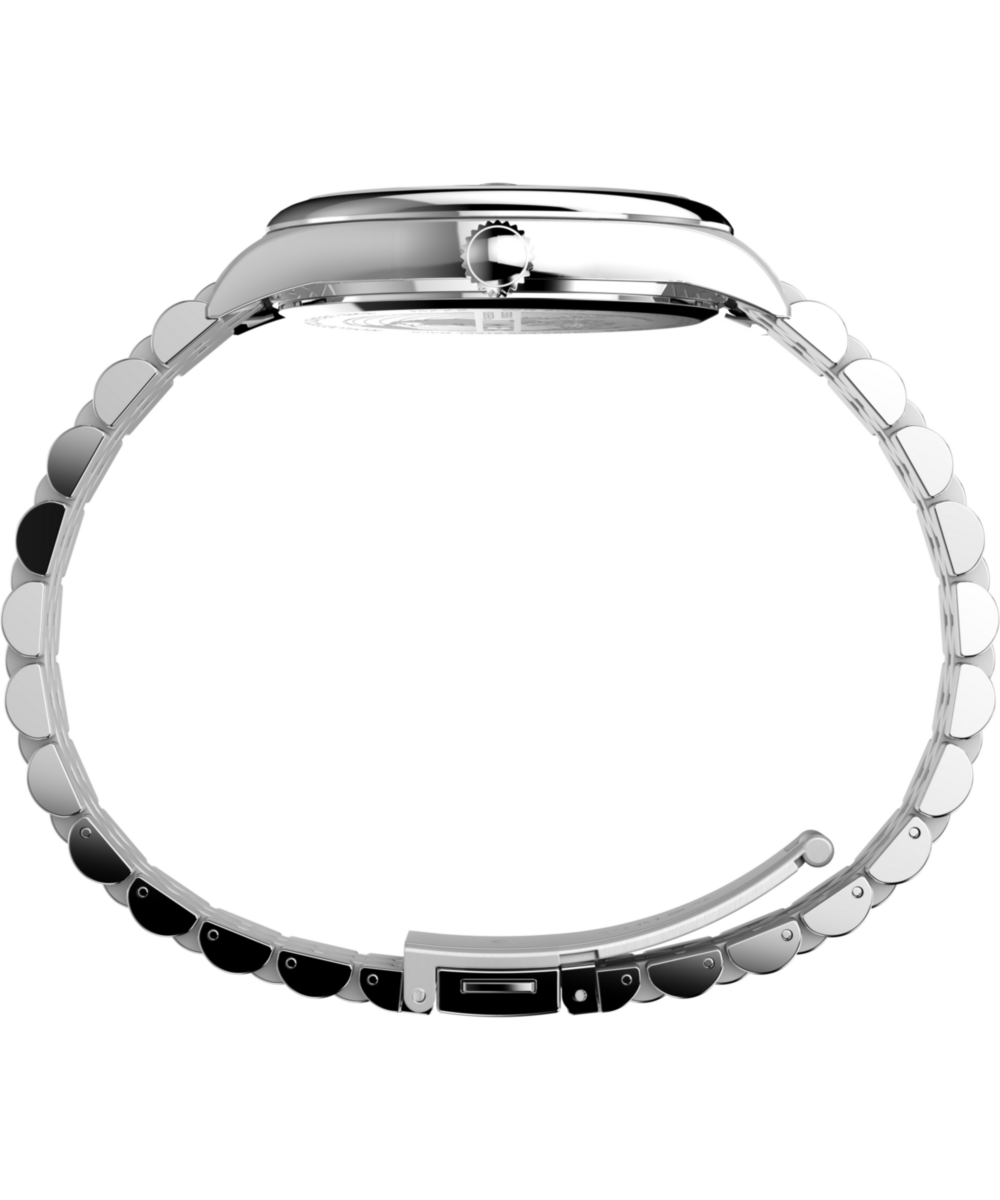 Timex Legacy Day and Date 41mm Stainless Steel Bracelet Watch