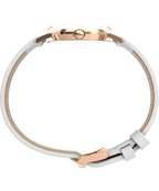 Marlin® Hand-Wound x Snoopy Floral 34mm Leather Strap Watch