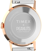 Marlin® Hand-Wound x Snoopy Floral 34mm Leather Strap Watch