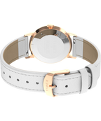 Marlin® Hand-Wound x Snoopy Floral 34mm Leather Strap Watch