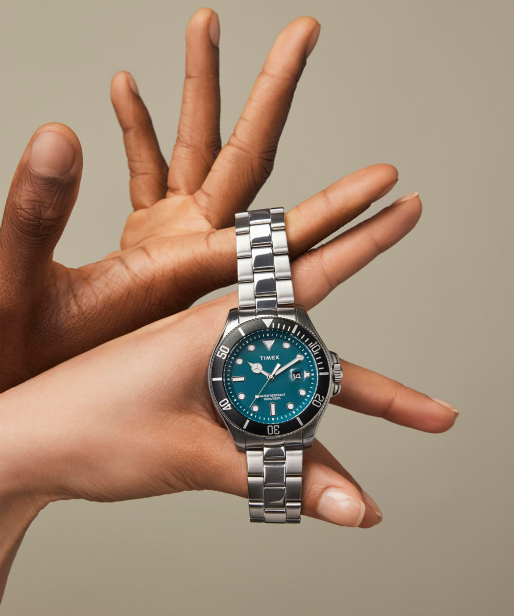 Harborside Coast 43mm Stainless Steel Bracelet Watch