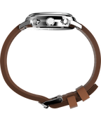 Marlin® Chronograph Tachymeter 40mm Leather Strap Watch