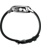 Marlin® Chronograph Tachymeter 40mm Leather Strap Watch