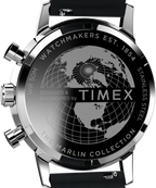 Marlin® Chronograph Tachymeter 40mm Leather Strap Watch