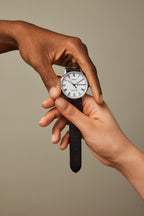 Waterbury Classic 40mm Leather Strap Watch