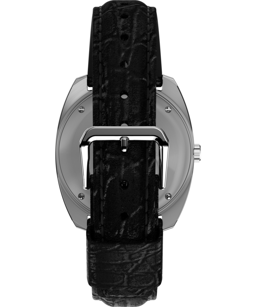 Q Timex 1978 Day/Date 37.5mm Leather Strap Watch