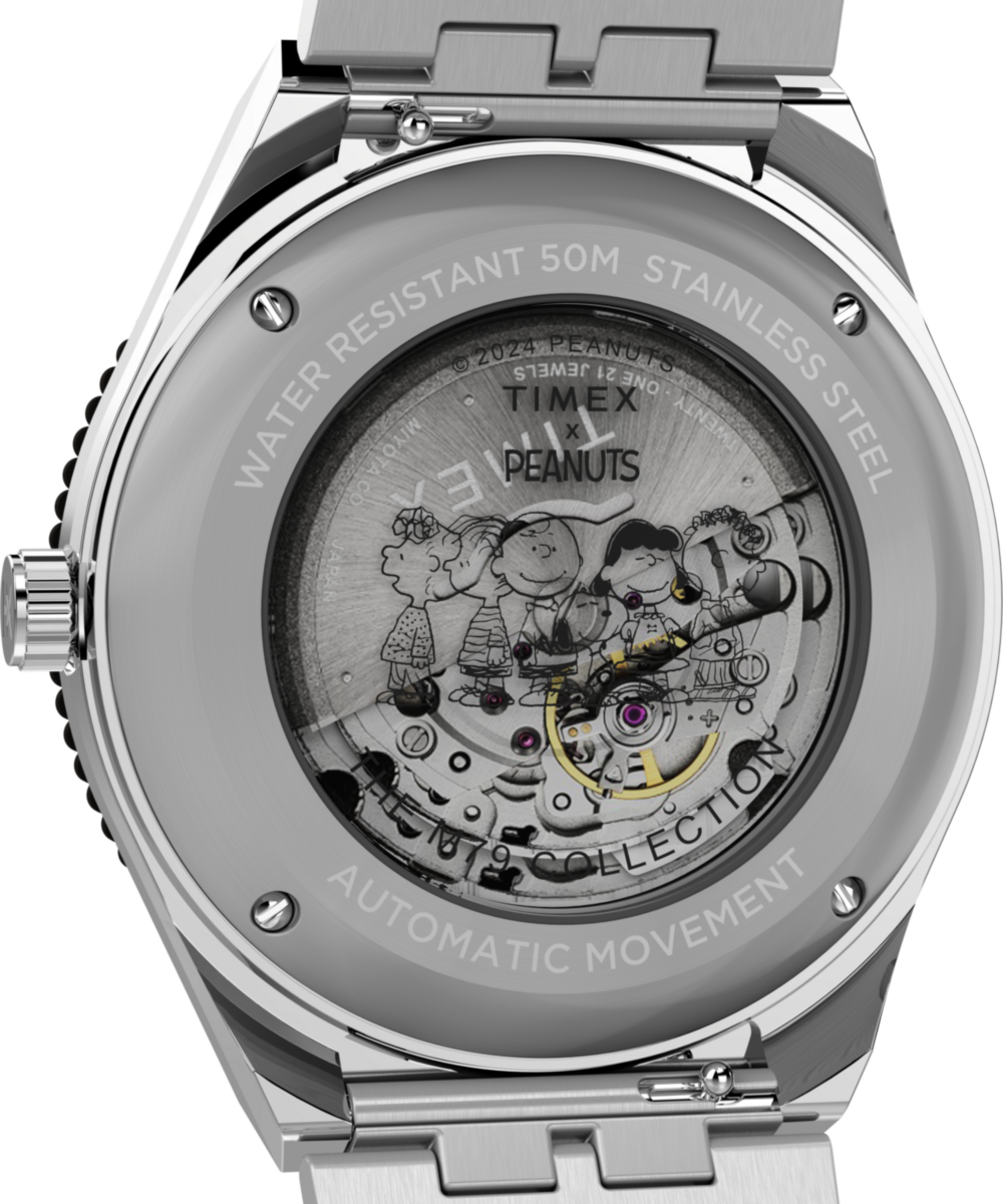 M79 Automatic x Peanuts 40mm Stainless Steel Bracelet Watch