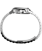 Marlin® Moon Phase 40mm Stainless Steel Bracelet Watch