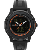 TIMEX® IRONMAN® Adrenaline Ana-digi 46.5mm PU Strap Watch 