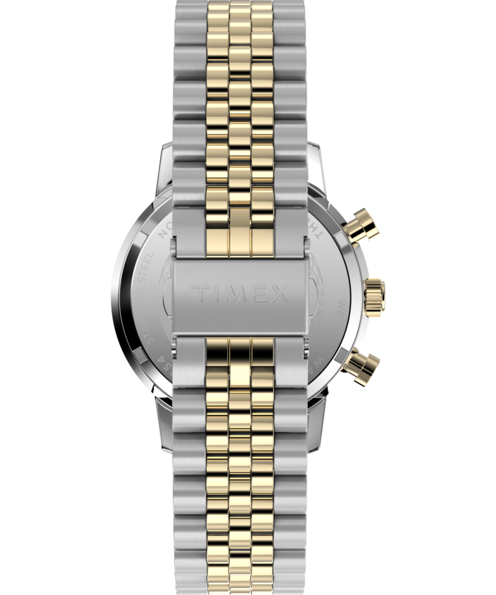 Marlin® Chronograph Tachymeter 40mm Stainless Steel Bracelet Watch 