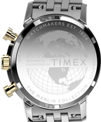 Marlin® Chronograph Tachymeter 40mm Stainless Steel Bracelet Watch 