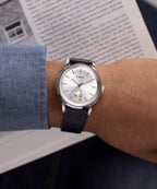 Timex x Peanuts Marlin® Automatic Saxophonist 40mm Leather Strap Watch