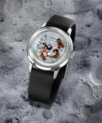 Timex x Peanuts® Marlin® Automatic Space 40mm Leather Strap Watch