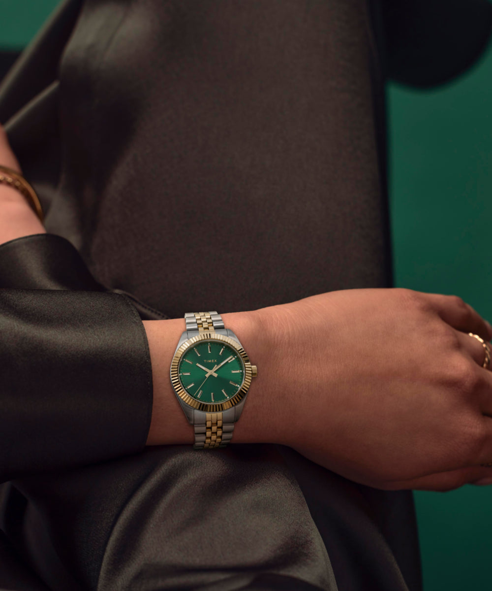 Timex Legacy 36mm Stainless Steel Bracelet Watch  