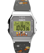 Timex x Peanuts® T80 Peanuts Space 34mm Resin Strap Watch