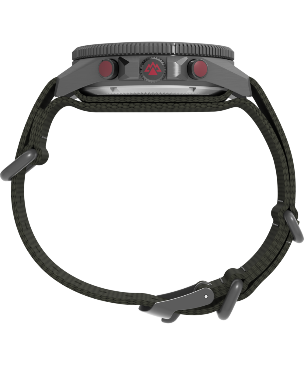 Expedition Tide-Temp-Compass 43mm Fabric Strap Watch