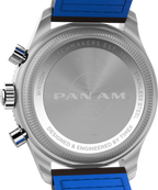 Timex Fly-Back Chronograph x Pan Am® 43mm Leather Strap Watch 