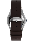 Timex Waterbury GMT x Pan Am® 39mm Leather Strap Watch