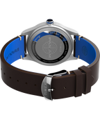 Timex Waterbury GMT x Pan Am® 39mm Leather Strap Watch