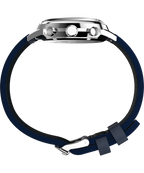 Marlin® Chronograph Tachymeter 40mm Leather Strap Watch