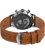 Marlin® Chronograph Tachymeter 40mm Leather Strap Watch