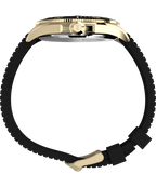 Harborside Coast 44mm Synthetic Rubber Strap Watch