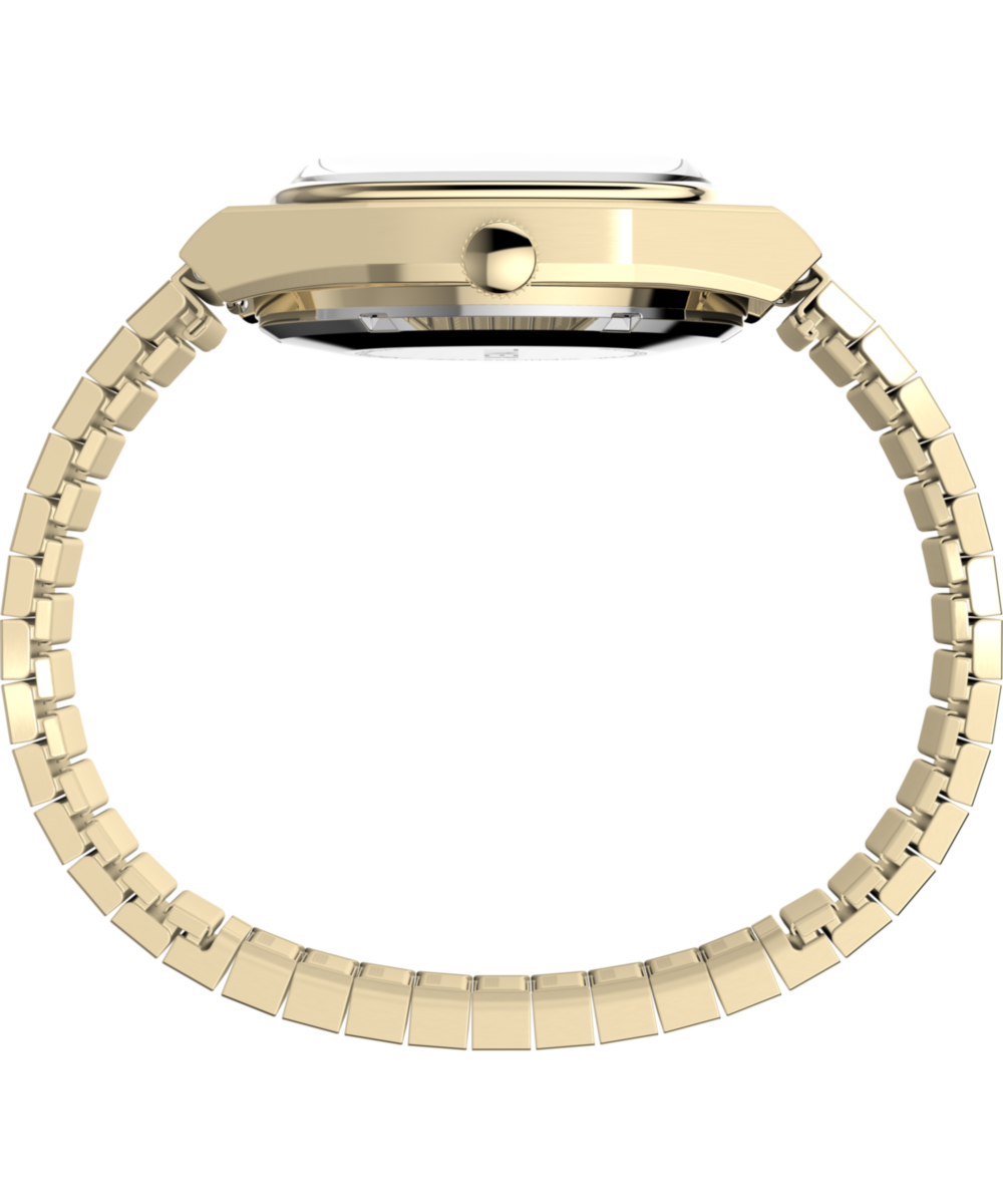 Timex® Automatic 1983 E Line Reissue 34mm Gold-Tone Expansion Band Watch