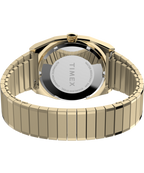 Timex® Automatic 1983 E Line Reissue 34mm Gold-Tone Expansion Band Watch