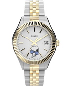 Timex x Peanuts® Timex Legacy Bowtie 34mm Stainless Steel Bracelet Watch