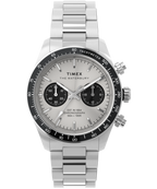 Waterbury Heritage Chronograph 39mm Stainless Steel Bracelet Watch  