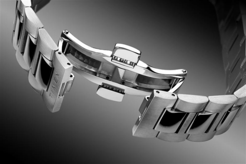 Waterbury Heritage Chronograph 39mm Stainless Steel Bracelet Watch  