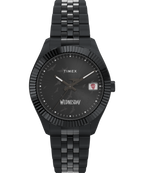 Timex x Wednesday Timex Legacy 36mm Stainless Steel Bracelet Watch