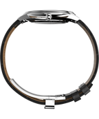 Waterbury Metropolitan Sub-Second 39mm Leather Strap Watch 