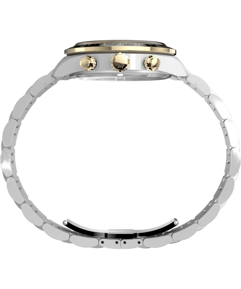 Waterbury Heritage Chronograph 39mm Stainless Steel Bracelet Watch  