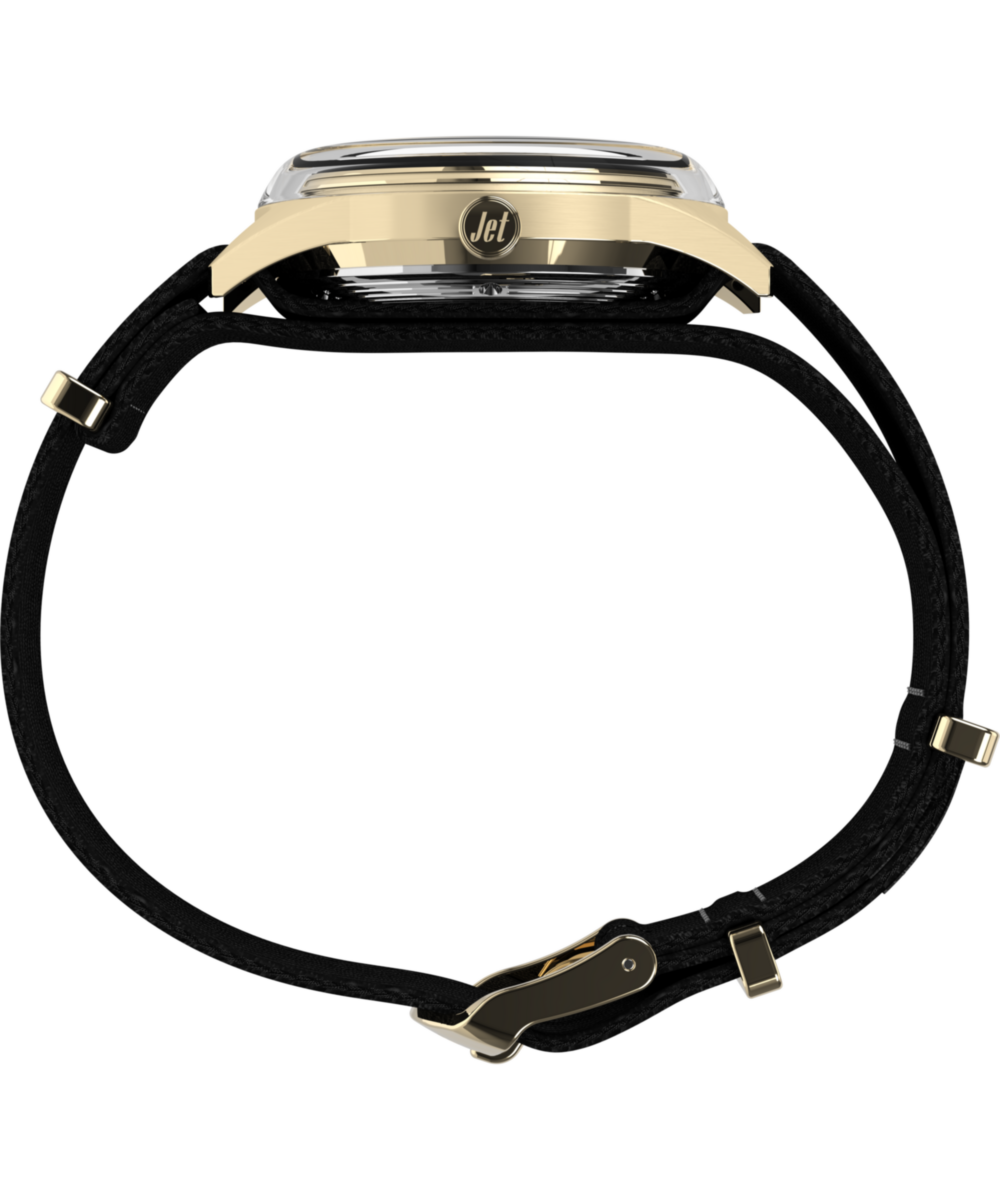 Marlin® Jet Automatic 38mm Fabric Strap Watch