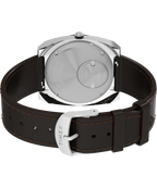 Q Timex® 1972 World Time 39mm Leather Strap Watch